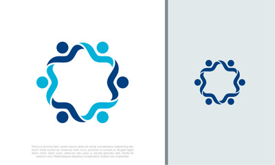 Human Resources Consulting Company, Global Community Logo.