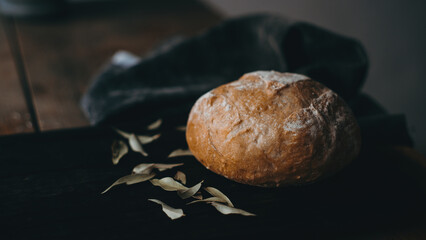 Obraz premium Hogaza de pan Artesanal