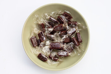 Banana conserve candy, Thai snack