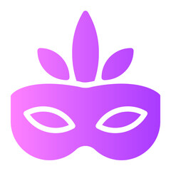 mask gradient icon