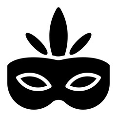 mask glyph icon