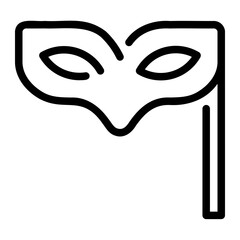 mask line icon