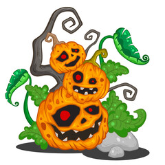 happy halloween It's a vector drawing.