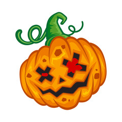 happy halloween It's a vector drawing.