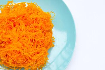 Thai dessert Foi Thong, Golden egg yolk threads