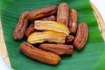 Sun dried bananas, Fruit snack
