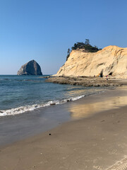 beach and rocks