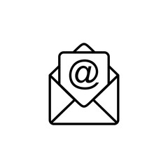 Mail icon for web and mobile app. email sign and symbol. E-mail icon. Envelope icon