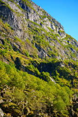 Mountain landscape scenes Norway circa 2022