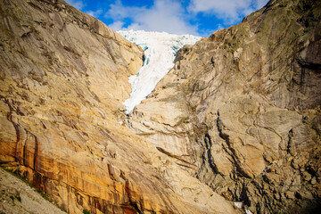 Jostedalsbreen National Park Glacier circa September 2022