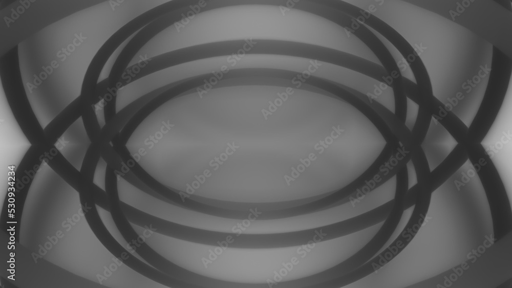 Poster grey lines. computer generated 3d render