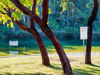 The North Dandalup Dam is part of Perth's Integrated Water Supply Scheme operated by. Water...