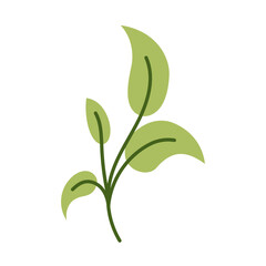 Naklejka premium Leaves Nature