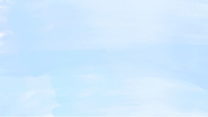 Fototapeta premium Blue watercolor background for your design, watercolor background concept, vector.