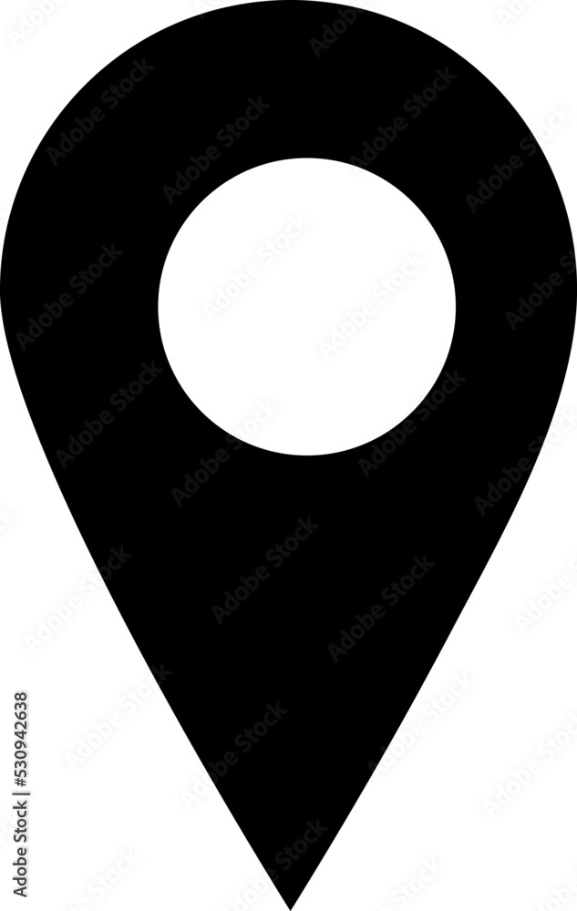 Poster map pointer icon