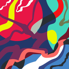 Colors_Background. Painting Art