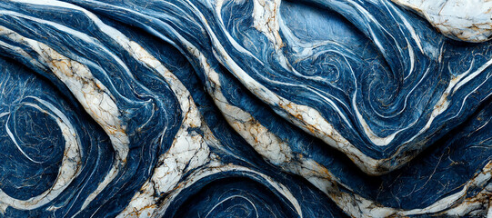 blue marble texture background , luxuly marble surface , abstract marble  , illustration design