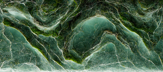 abstract green marble surface texture  background
