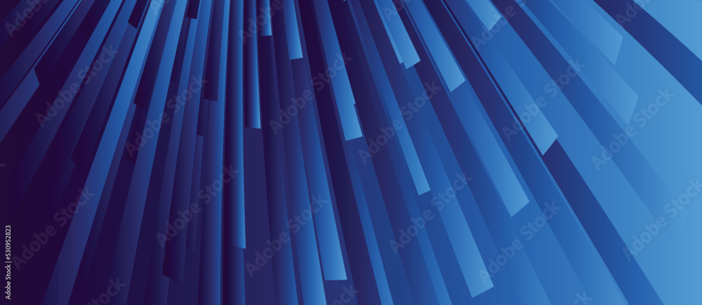 Poster abstract blue shape background. design element and abstract geometric background. diagonal line geom