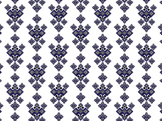 Fototapeta premium Abstract blue pattern background vector.