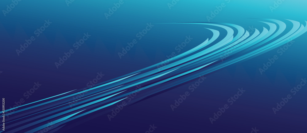 Poster minimal geometric blue background. 3d light technology background abstract design. abstract backgrou