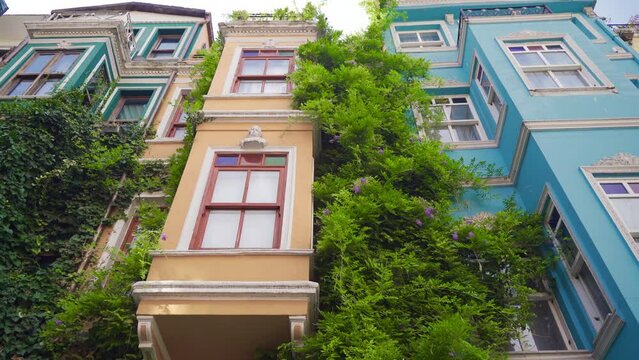 Balat streets and colorful houses.
Streets and houses with colorful history.
