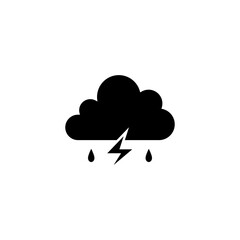 Storm icon design template vector illustration