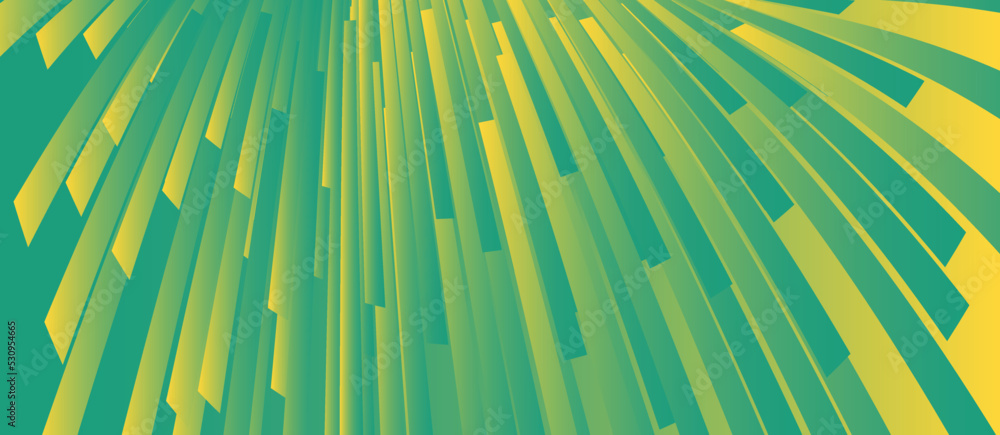 Poster minimal geometric green background. 3d light technology background abstract design. abstract backgro