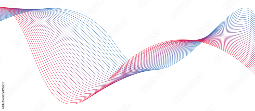 Poster modern abstract background. abstract wave element for design. wave with lines created using blend to
