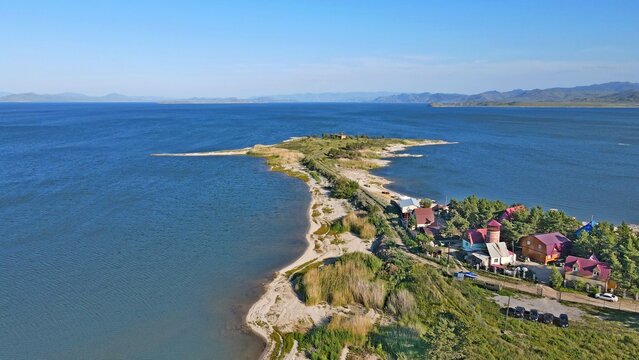 Bukhtarma reservoir, East Kazakhstan
