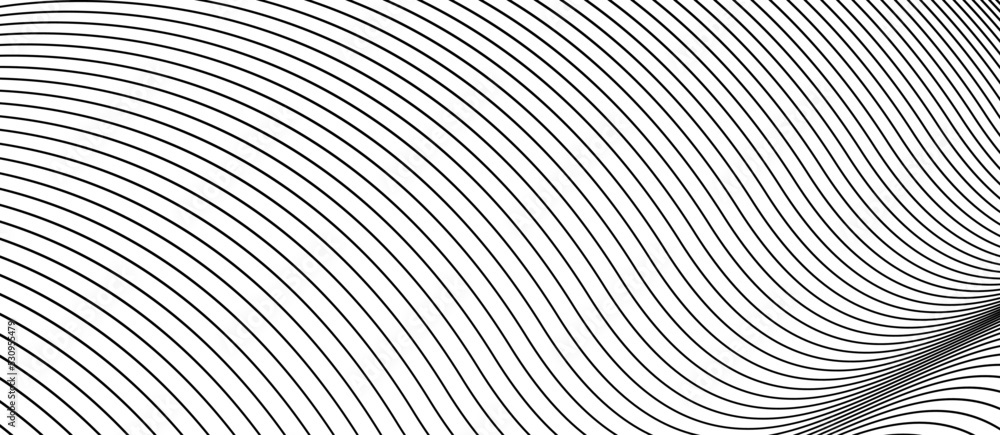 Poster line composition simple minimalistic design. striped background with stripes design
