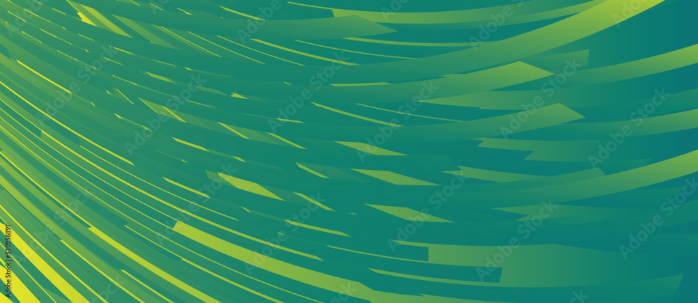 Poster minimal geometric green background. 3d light technology background abstract design. abstract backgro