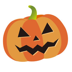 scary pumpkin halloween cartoon background image