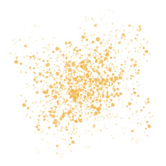 Gold Splatter Paint Splash