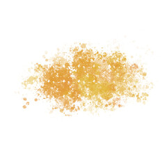 Gold Splatter Paint Splash