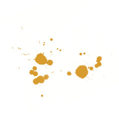 Gold Splatter Paint Splash