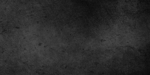 Dark Black stone cracked grunge concrete backdrop texture background anthracite panorama. Panorama dark grey black slate background or texture.	
 - obrazy, fototapety, plakaty