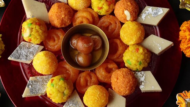 Diwali sweets Gulab jamun, gulaab barfi petha Laddu Jalebi peda Indian sweet festival dish mithai Dussehra Holi ganesh chaturthi Ram navami Durga pooja ashtami Navratri Mumbai Kerala India Sri Lanka