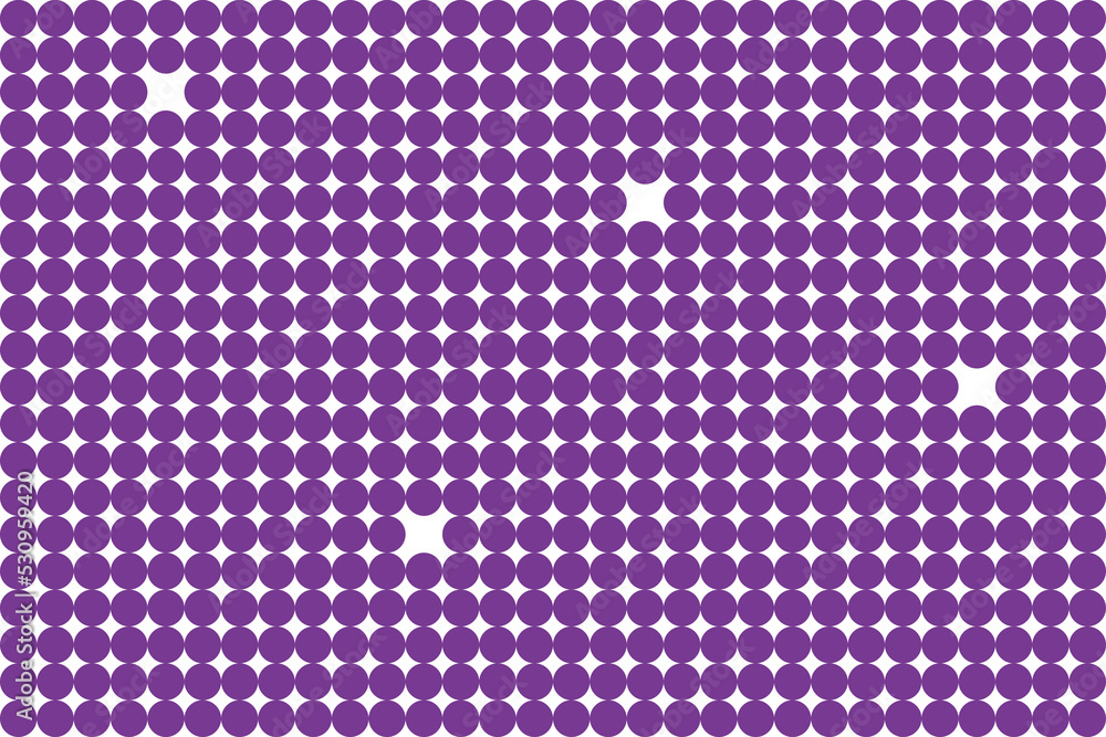 Poster purple circle background with a circle shape that is lined up neatly. simple flat design, abstract b