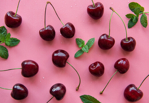 Fresh Red Cherries