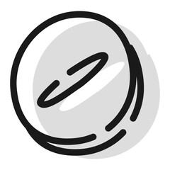 薬の錠剤イメージイラスト