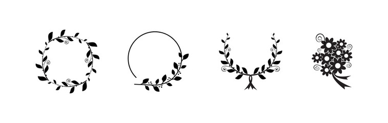 wreath of flowers	