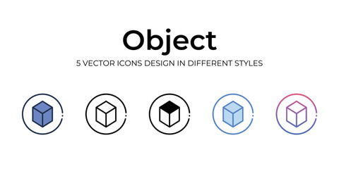 nft object icons set vector illustration. vector stock,