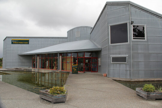 View Of Haast Visitor Centre In Okuru, New Zealand