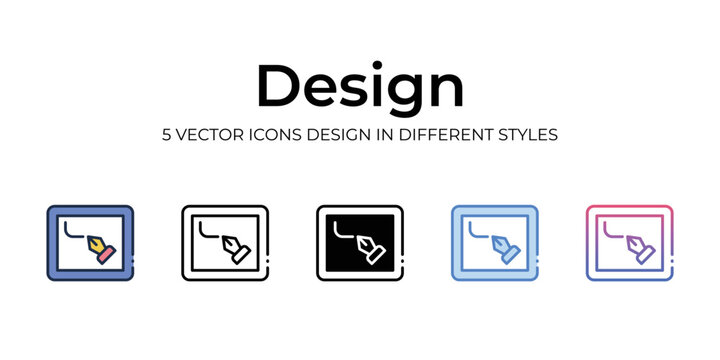 nft design icons set vector illustration. vector stock,