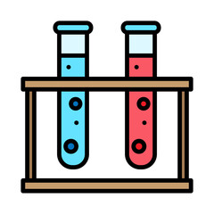 Laboratory Test Tube Icon