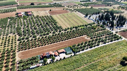 Nea Flogita - Chalkidiki von oben