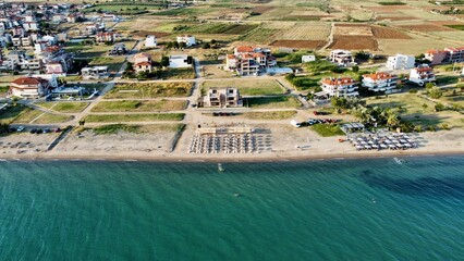 Nea Flogita - Chalkidiki von oben