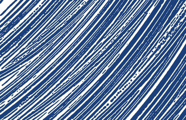 Fototapeta premium Grunge texture. Distress indigo rough trace. Extra
