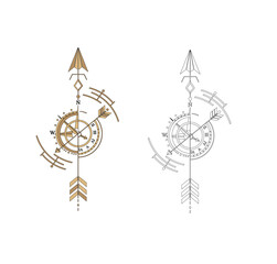 PINK OF THE WINDS TATTOO SYMBOL